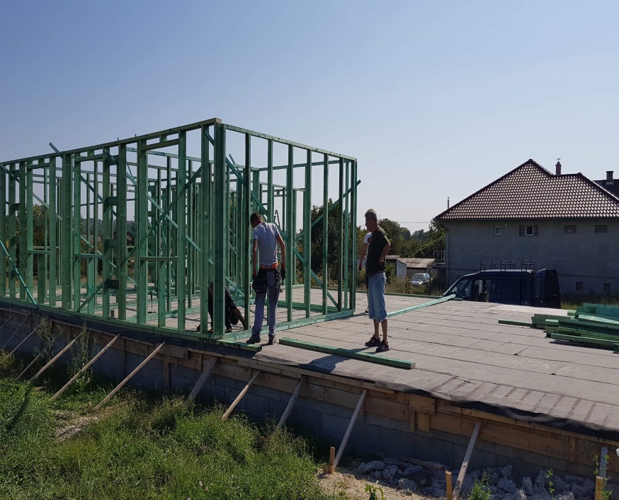 könnyűszerkezetes ház, gyorsház építés